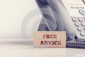 Concept of free legal advice