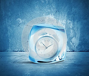 Concept of freeze time photo