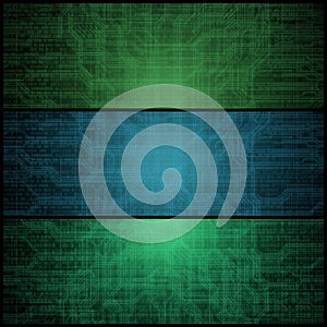 Concept of Hacker Attack, Virus Infected Software, Dark Web and Cyber Security. Abstract Digital Background With