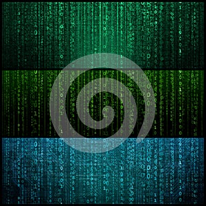 Concept of Hacker Attack, Virus Infected Software, Dark Web and Cyber Security. Abstract Digital Background With