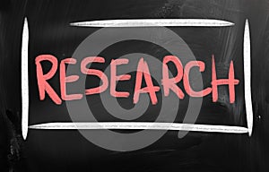 Concept Handwritten With Chalk