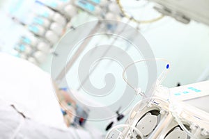 Concept hemodialysis. Background photo