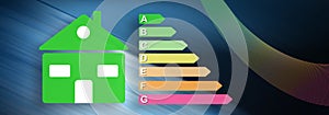 Concept of home energy efficiency