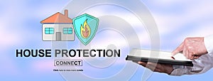 Concept of house protection