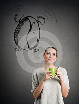 Concept I love coffee