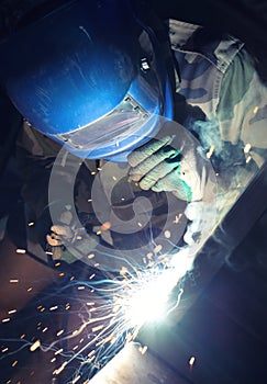 Concept and idea of hard job