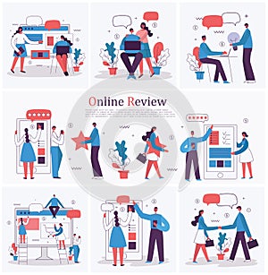 Concept illustration backgrounds of Start Up, Project management, Digital Marketing