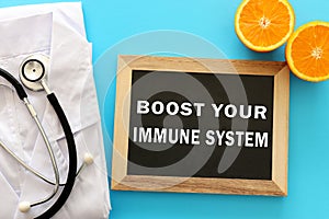 Concept image of Boost your Immune System