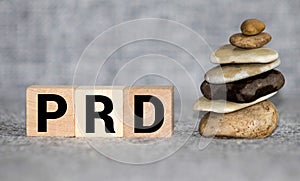 Concept image of Business Acronym PRD as Planning Research