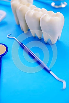 concept image of dental background