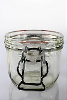 An image of empty jar - glass