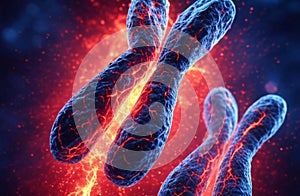 Chromatin Concept Image of a Dynamic X-Chromosome photo