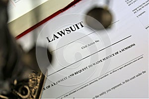 An concept Image of a lawsuit