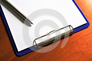 An concept Image of a ring book - binder, macro - with copy space