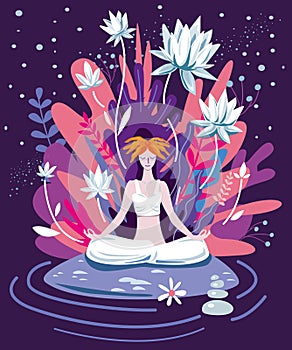Concept for Immersion in the inner world photo
