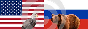 Concept of international relations USA and Russia