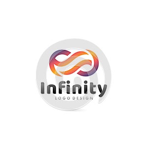 Infinity Limitless cloud wave Logo