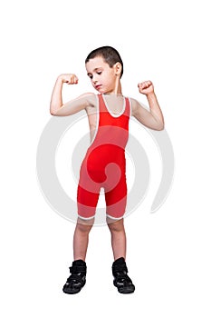 The concept of a little fighter athlete.