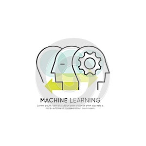 Concept of Machine Learning, Artificial Intelligence, Virtual Reality, EyeTap Technology of Future