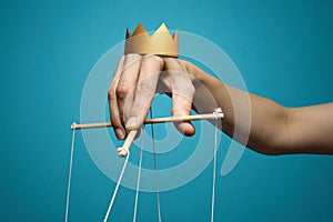 Concept of manipulation.