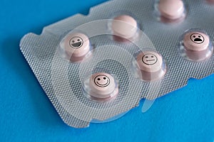 The concept medication and pills pharmaceuticals antibiotics