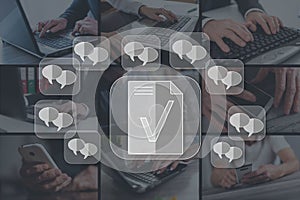 Concept of message content control