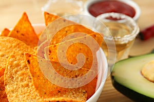 Concept of Mexico food, Mexico cuisine snack and drink