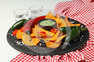 Concept of Mexico food, Mexico cuisine snack and drink