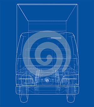 Concept mini truck sketch