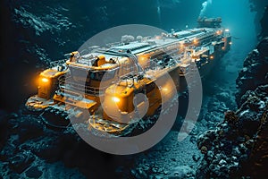 Concept Mining Mining Technology Enables Deep Sea Vehicles to Collect Minerals from Seabed