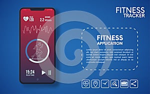 Concept for mobile Fitness application for health