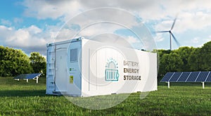 Concept of a modern high-capacity battery energy storage system