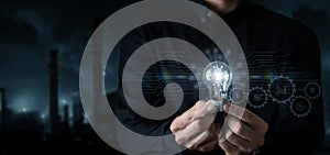 Concept of modern technological ideas in the industry