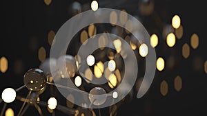 Concept of network and internet communication 3D render