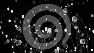 Concept of network and internet communication 3D render