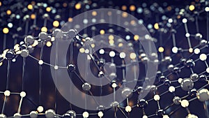 Concept of network and internet communication 3D render