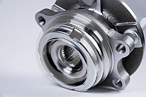 The concept is new high quality original spare parts. New original wheel hub with bearing. New original spare parts as a