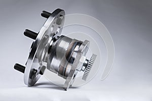 The concept is new high quality original spare parts. New original wheel hub with bearing. New original spare parts as a