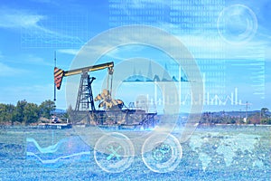 The concept of oil production in the field using artificial intelligence, analysis of the obtained data on the flow rate, MTBF and photo