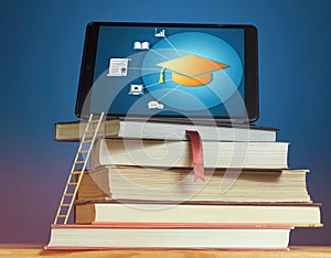 Concept of online education, e-learning, career development
