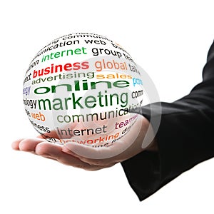 Concept of online marketing in business