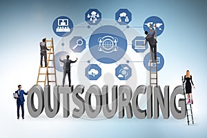 Concept of outsourcing in modern business