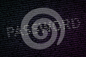 Concept of password-protected data and information security