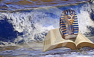 Bible prophecy pharaoh at red sea crossing photo