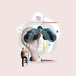 Concept of planning and analytics.