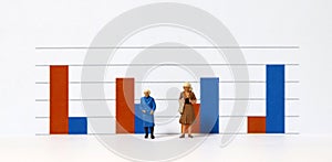 The concept of population change.
