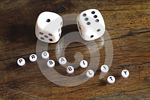 Concept of probability, number seven