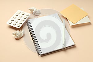 Concept of problems with memory, amnesia disease