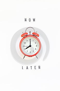 Concept of procrastination and time management