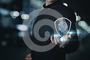 Concept of protection using fingerprint code